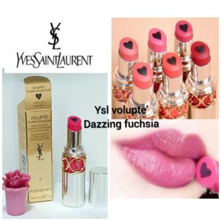 Yves Saint Laurent Volupte Plump-In-Colour สี Dazzing fuchsia