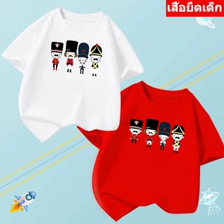 K-2191-SHORT เสื้อยืดเด็ก เสื้ฟอแขนสั้นเด็ก ลายการ์ตูนน่ารัก แฟชั่นเด็ก