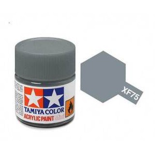 สีทามิย่าสูตรน้ำ Tamiya Acrylic XF75 LJN Gray 10ml