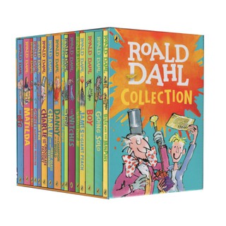 Roald Dahl Collection 16 Books with Box / No Box มี Free audio file (พร้อมส่ง)