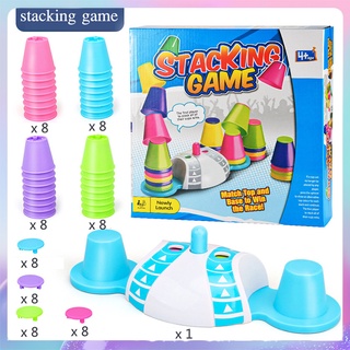 🔥Stacking game🔥เกมส์เรียงแก้วสแต๊ค แก้วสแต๊ค เกมส์ครอบครัว  เกมส์เสริมพัฒนาการ