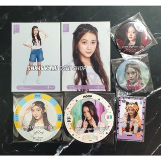 ฮูพ Hoop BNK48 : ใบเศษ ปก photoset magnet ที่รองแก้ว เข็มกลัด