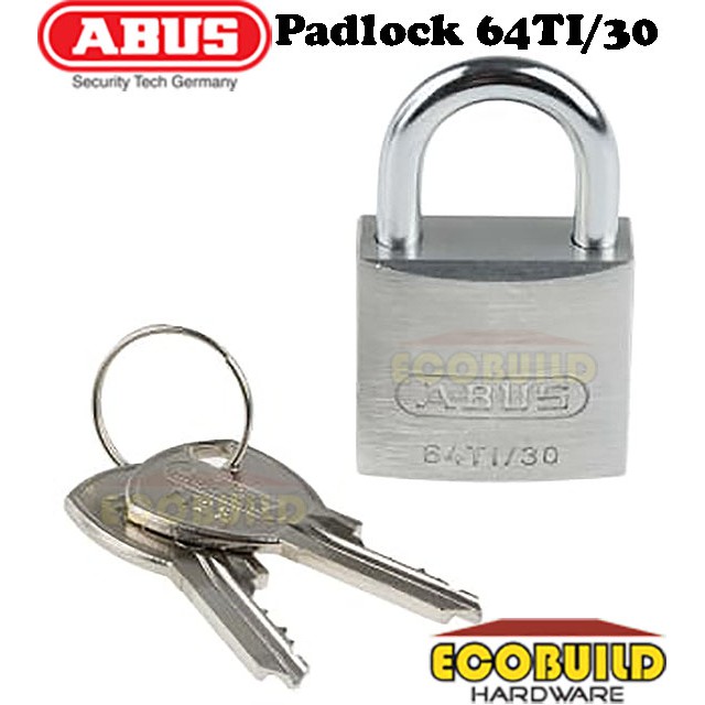 กุญแจ ABUS ไทเทเนียม 64TI/30