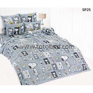 SP25: ผ้าปูที่นอน ลายสนู๊ปปี้ Snoopy/TOTO