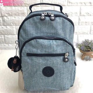 Kipling Denim Backpack 2018 ของแท้ ราคาถูก