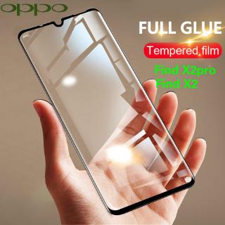 oppo Find x2 Find x2 pro Full Tempered Glass Screen Protector ฟิล์มกระจกนิรภัยป้องกันรอยหน้าจอ