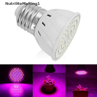 [NutriliteMelting1] หลอดไฟปลูกต้นไม้ LED E27 48 60 80 220V สําหรับปลูกพืชไฮโดรโปนิก [TH]