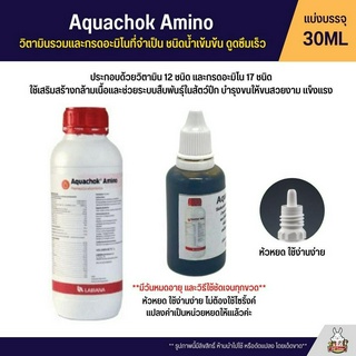 (แบ่ง 30ML) Aquachok Amino วิตามินรวมและกรดอะมิโนที่จำเป็น