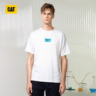 เสื้อยืดแขนสั้น พิมพ์ลายโลโก้ CAT/Carter สําหรับผู้ชาย และผู้หญิง