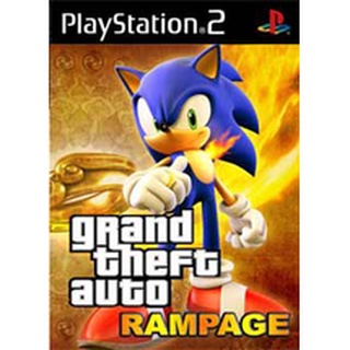 GTA Sonic Rampage แผ่นเกมส์ PS2