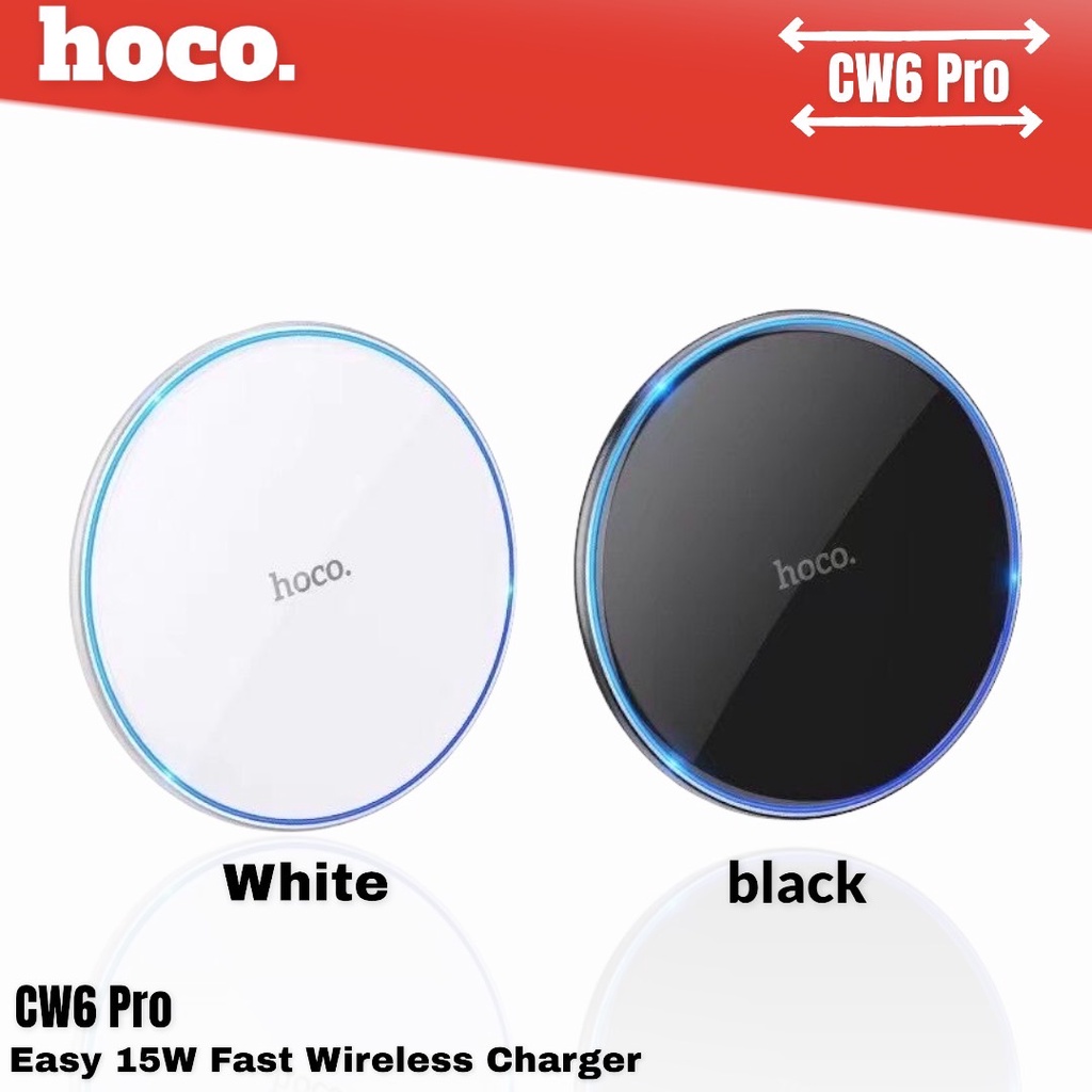 CW6 Pro Easy แท่นชาร์จไร้สาย hoco แท้ Wireless Charger