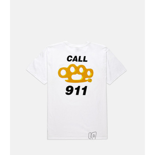 SLUM LTD - 10DEEP CALL 911 TEE White