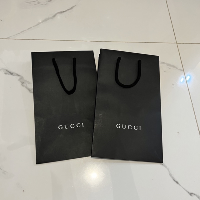 Sale 💥 ถุง Gucci Paper bag ของใหม่ของแท้ ใบสุดท้ายค่า