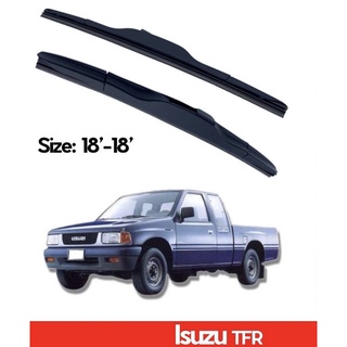 ที่ปัดน้ำฝน ใบปัดน้ำฝน ซิลิโคน ตรงรุ่น Isuzu TFR,Dragon Eye มังกรทอง 18-18  ยี่ห้อ CLASSIC กล่องขาวแท้