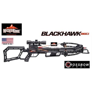 หน้าไม้รุ่น Wicked Ridge Blackhawk 360 By CrossbowThai ตัวแทนจำหน่ายอย่างเป็นทางการในประเทศไทย