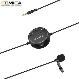 ไมโครโฟน COMICA SIG.LAV V03 Omni-Directional Video Lavalier Microphone for Camera &amp; Smartphone