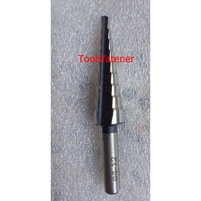 ALFRA 08009 HSS Stepdrill รุ่น DM05 ดอกเจาะเจดีย์จากเยอรมัน ขนาด 4 - 12 มิล โล๊ะสต็อก