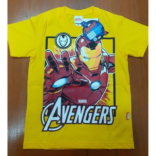 เสื้อคอกลม Ironman Avenger ลิขสิทธิ์แท้ แขนสั้น