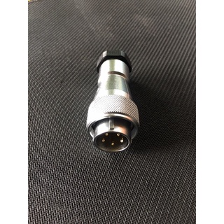 WF20 5pole #2sqmm 10A, cable OD.5-12mm circular connector IP65 WF20J5TA male poles