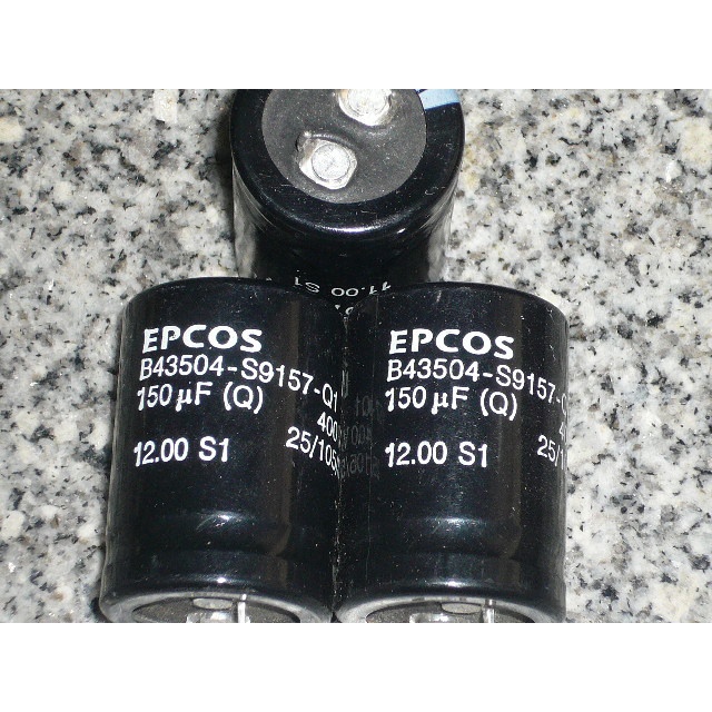 150UF 400V EPCOS /HITACHI 25*30 30*30