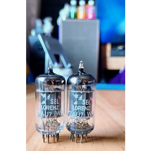 LORENZ 12AU7 use หลอด สำหรับ เครื่องเสียง แอมป์หลอด ปรีแอมป์
