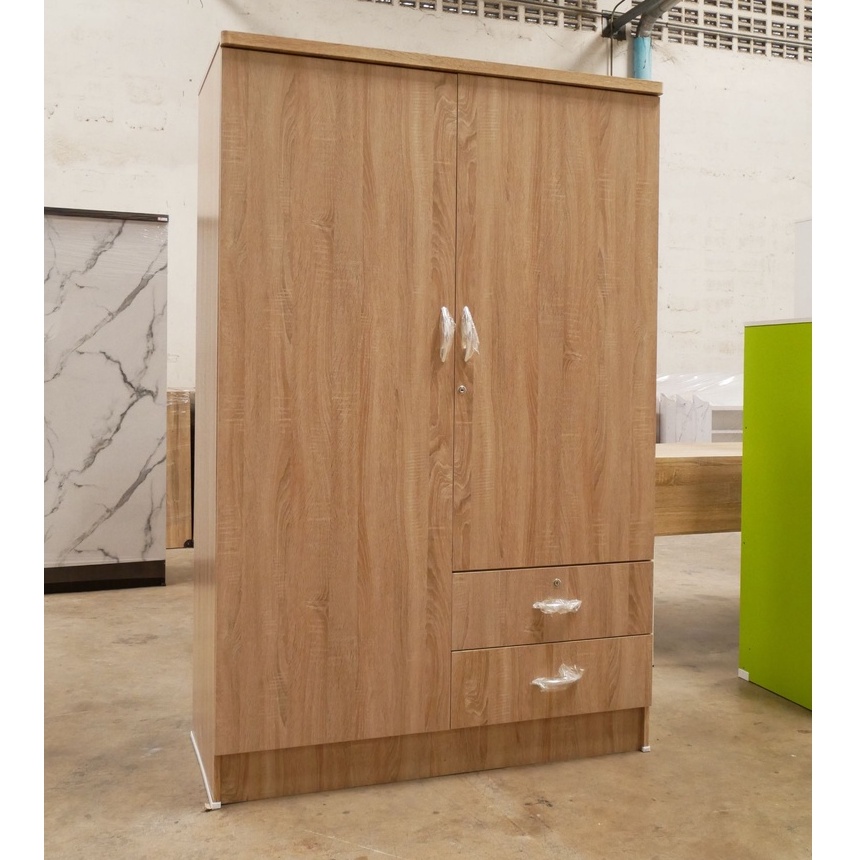 ทักแชทก่อนสั่งซื้อ ตู้เสื้อผ้า 120 CM. TH120B (จัดส่งฟรีเฉพาะบางเขตกรุณาสอบถามก่อนกดสั่งซื้อ)