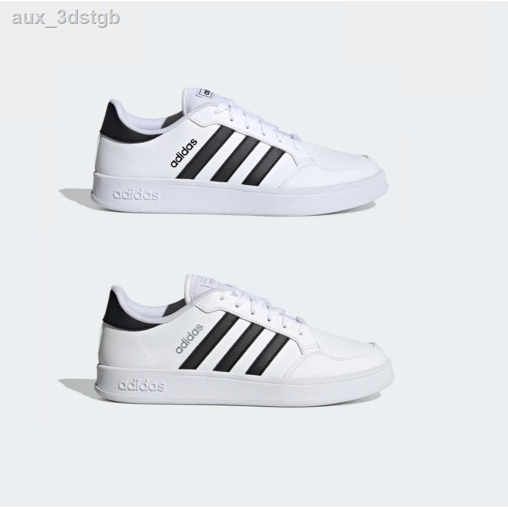 ㍿✖✖Adidas Breaknet ผู้ชายและผู้หญิง FX8707 , FX8724 รองเท้าผ้าใบ ขอ