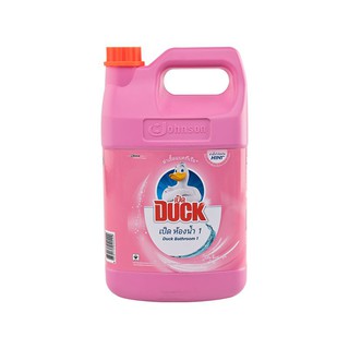 ถูกที่สุด✅  เป็ด น้ำยาล้างห้องน้ำ กลิ่นพิ้งค์ สมูท 3.5 ลิตร Duck Mr Muscle Pink Floral 3500 ml