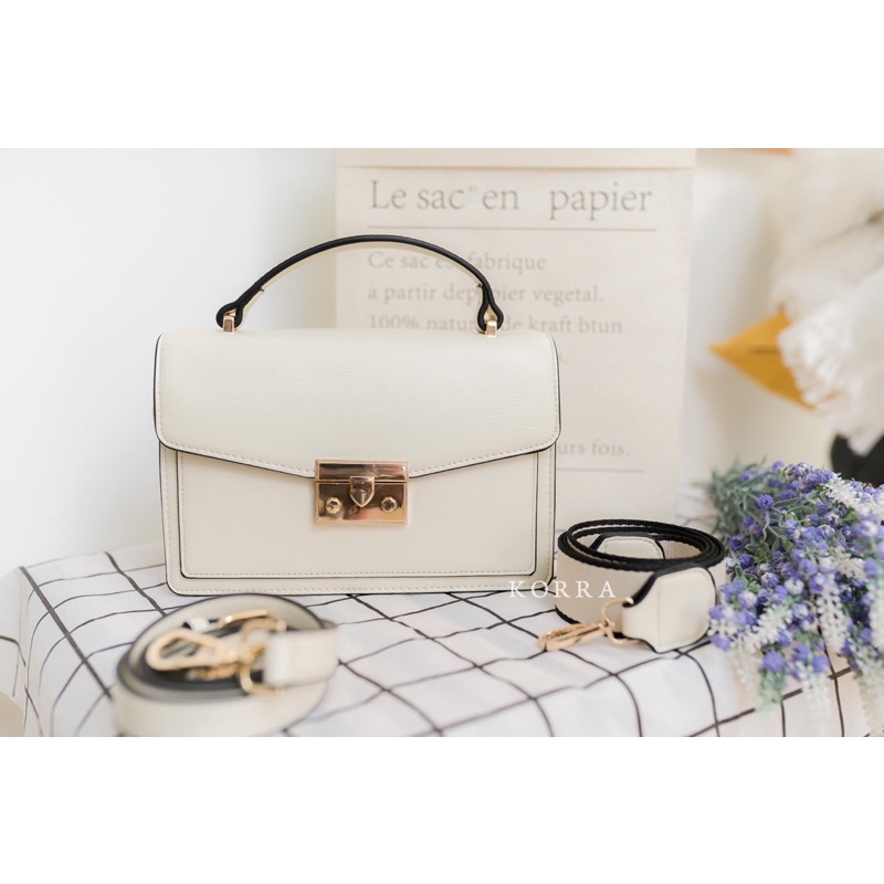 KORRA COZII BAG โคซี่ กระเป๋าวินเทจ ให้2สาย ไม่เพิ่มแล้ว