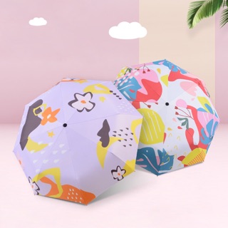 พร้อมส่ง ร่ม ร่มพับ ร่มพับขนาดเล็ก ร่มพับอัตโนมัติ ร่มกันแดด ร่มกัน UV