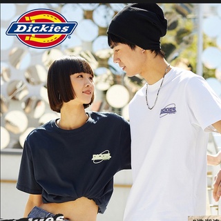 DICKIES 【พร้อมส่ง】เสื้อยืดลําลอง ผ้าฝ้ายแท้ แขนสั้น คอกลม ทรงหลวม ใส่สบาย เข้ากับทุกการแต่งกาย แฟชั่นฤดูร้อน สําหรับผู้ช