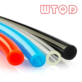 PU pneumatic air tube 4x2.5 6x4 8x5 10x6.5 12x8mm สายลม สายลมน้ำ สายยาง PU คุณภาพสูง ทนทาน ทุกขนาด แบ่งตัด สายลมแบ่งขาย
