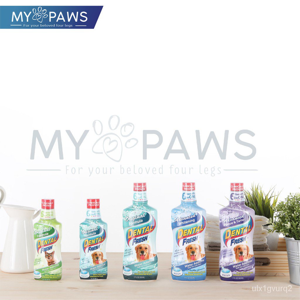 Wi3c [โค๊ดส่วนลด]  My Paws Dental Fresh - ผลิตภัณฑ์ดูแลสุขภาพในช่องปาก- น้ำยาลดกลิ่นปากสุนัข