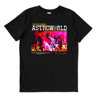 【hot sale】Travis สก็อต - ASTROWORLD | เสื้อยืด พิมพ์ลายวงดนตรี | เพลงเมอร์ช | Unisex | แร็ปฮิปฮอป | เพลงเมอร์ช