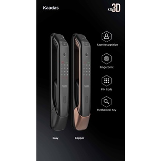 Kaadas K20F Push-Pull Smart Doorlock (Black)
