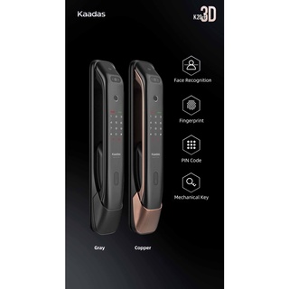 Kaadas K20F Push-Pull Smart Doorlock (Black)