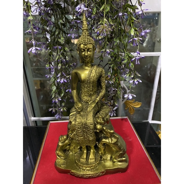 พระประจำวันเกิด สีทองโบราณ พระประจำวัน สูง16นิ้ว