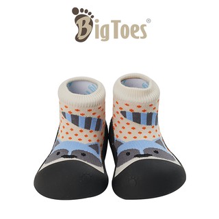 รองเท้าหัดเดิน Bigtoes ลาย Tail Raccoon รองเท้าเด็ก รองเท้าเด็กอ่อน รองเท้าเด็กหัดเดิน