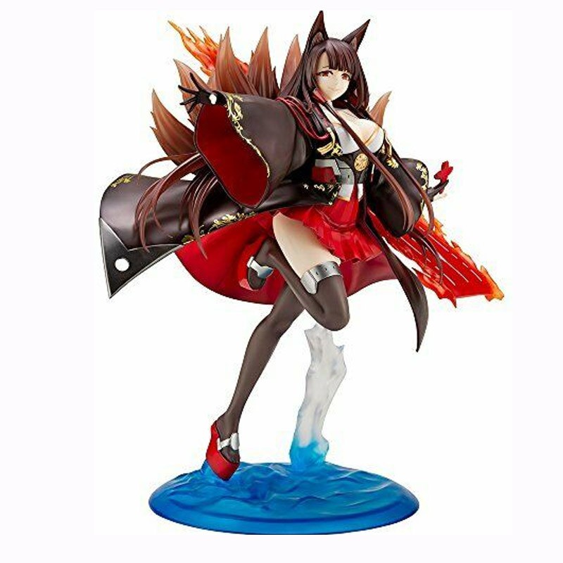 Azur Lane Akagi 1/7 แอ็คชั่นฟิกเกอร์ Atago Akagi Kaga Soryu ที่สมบูรณ์แบบ