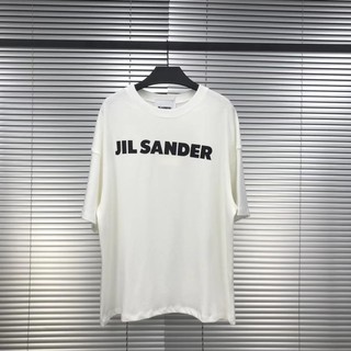 20SS JIL SANDER Tee สามพระเจ้าภาพวาดสีน้ำมันทางศาสนาเสื้อยืดวินเทจแขนสั้นฤดูร้อน Street ผู้ชายเสื้อยืด HFYMTX640