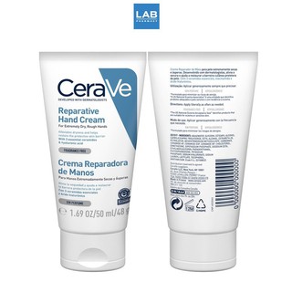 CERAVE Reparative Hand Cream 50 ml. - ผลิตภัณฑ์ ครีมบำรุงผิวมือ เพื่อมือที่ดูนุ่ม เรียบเนียน ชุ่มชื้นยาวนาน