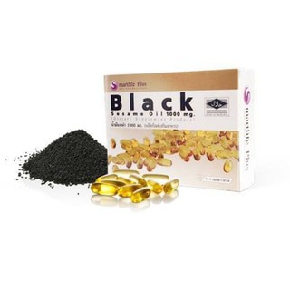 Smartlife Plus Black Sesame Oil 1000 mg. 60 capsules