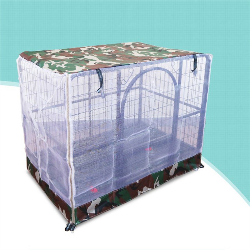 ♟☂Pet Dog Tent Cover Breathable Pet Cage Mosquito Net Cover Waterproof