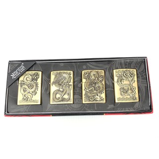 ไฟแช็คน้ำมันสไตล์ซิปโป้ Zippo เซ็ตละ 4 ชิ้น  No5