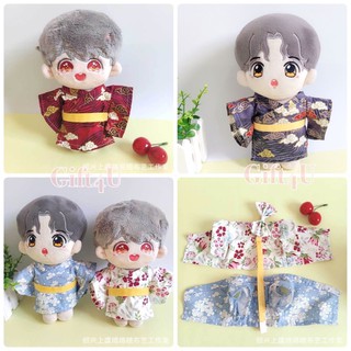 พร้อมส่ง ชุดตุ๊กตา 15cm:20cm ชุดยูกาตะ 003/64