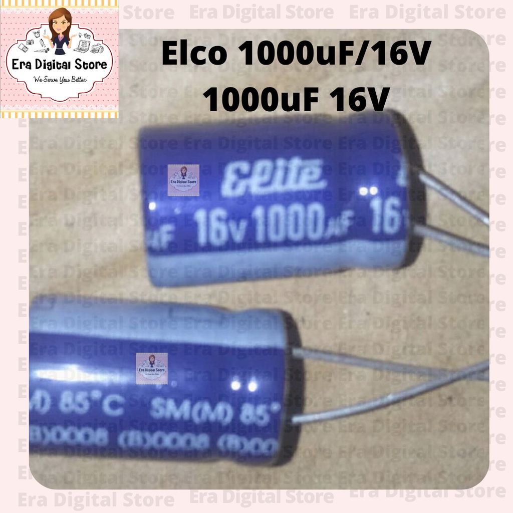 Elco 1000uF/16V 1000uF 16V