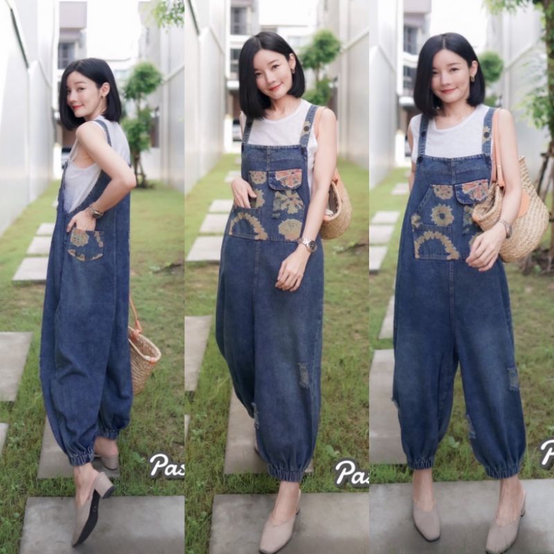 PW#เอี๊ยมยีนส์#เอี๊ยม#จั๊มสูท# password