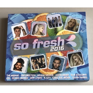 ซีดีเพลง ของแท้ ลิขสิทธิ์ มือ 2 สภาพดี...ราคา 250 บาท รวมศิลปิน อัลบั้ม “So Fresh 2016”