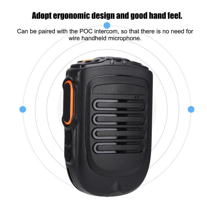 Concon BM001 Zello WalkieTalkie ไมโครโฟน PTT ไร้สายบลูทูธแบบพกพา