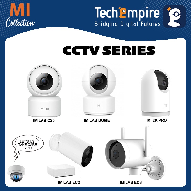 camera [Global Version] Mi 2K Pro CCTV IMILAB 1080p FullHD Motion Detection Security Wifi Cam/Outdoor EC2 EC3 Waterproof